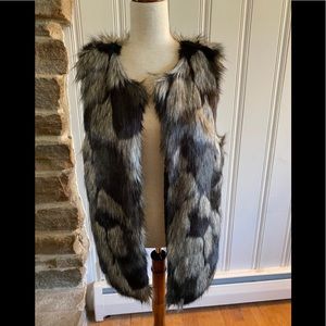 BCBG Generation Faux Fur Vest
